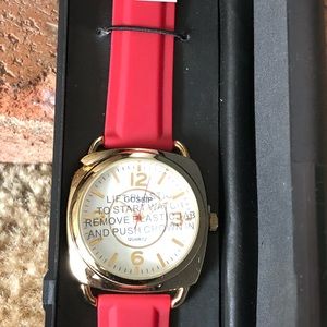 Gossip Silicone Wristwatch